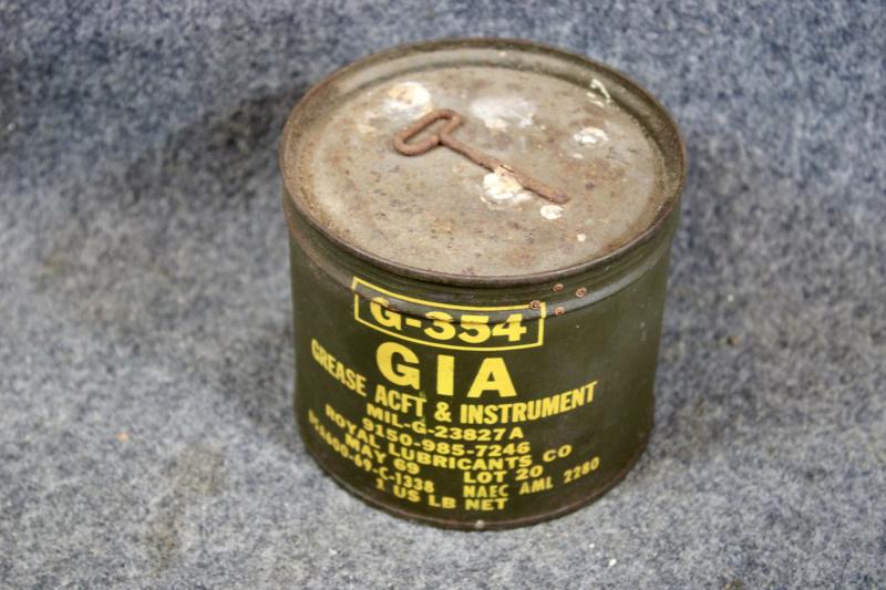 U.S. Weapons Lubricant Tin