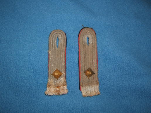 Waffen SS Panzer Officers Shoulder Straps