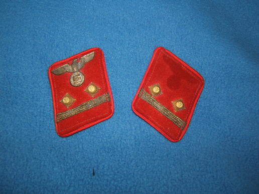 NSDAP Political Leaders Collar Patches