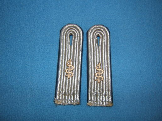 Army Medical Officers Shoulder Boards