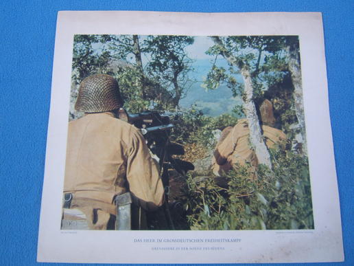 German Army Print