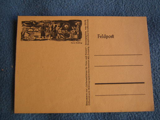 German Feldpost Card