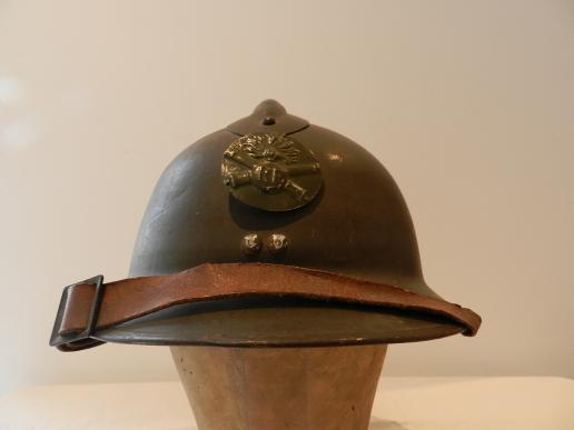 French Army  M26 Casque Adrian Artillery Helmet