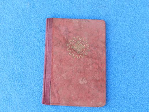 Deutsche Arbeits Front Paybook
