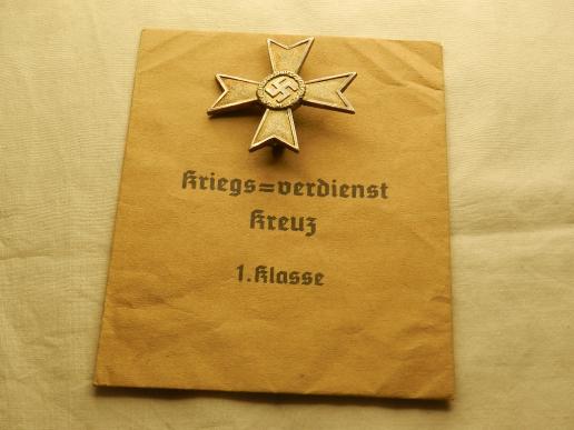 1st Class War Merit Cross Without Swords