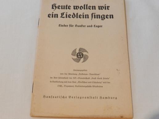 German Labour Front Song Book