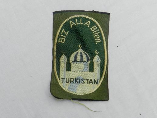 Turkistan Sleeve Insignia 1st Pattern