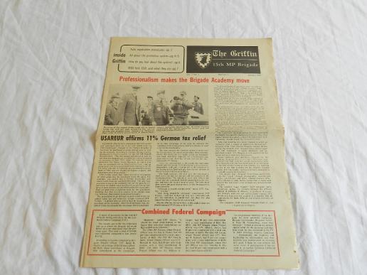 Military Police Unit Newspaper     ( The Griffin )