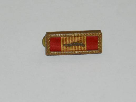 South Vietnamese Gallantry Cross with Unit Citation Ribbon Bar