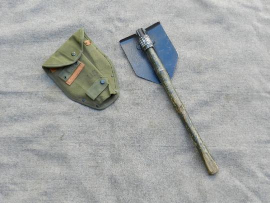 U.S. M1943 Entrenching Tool & M1956 Carrier