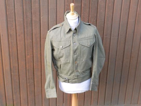 British Battle Dress Denim Blouse
