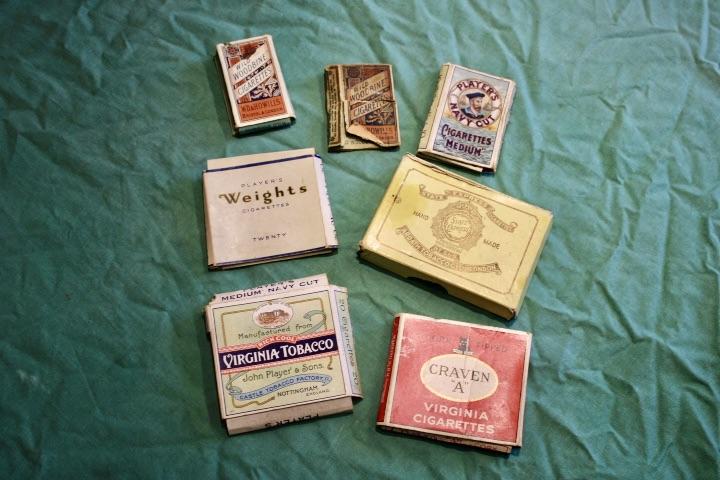 British Cigarette Packets