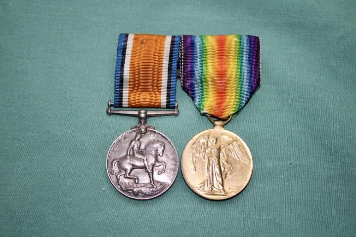 WW1 War Medal & Victory Medal