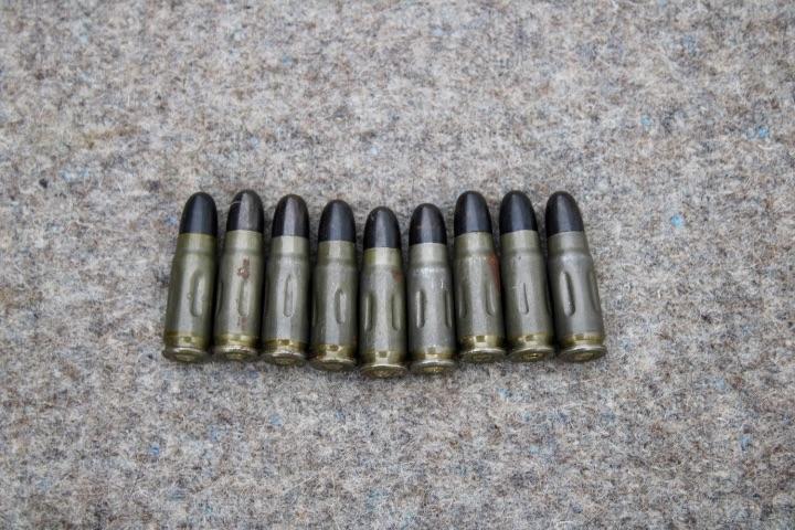 Russian/Soviet Inert 7.62mm Pistol & SMG Rounds