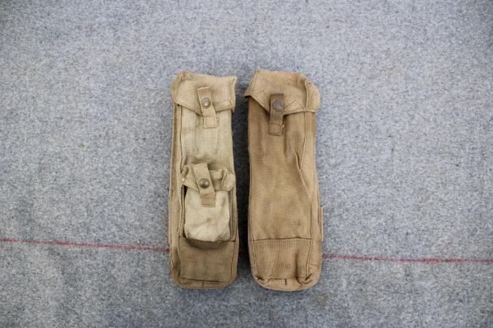 British Lanchester Magazine Pouches