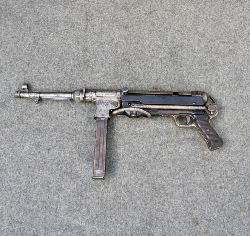 German Deactivated MP40 Submachine Gun