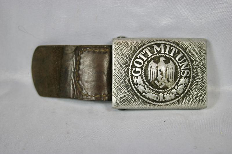 German Army Aluminium Belt Buckle