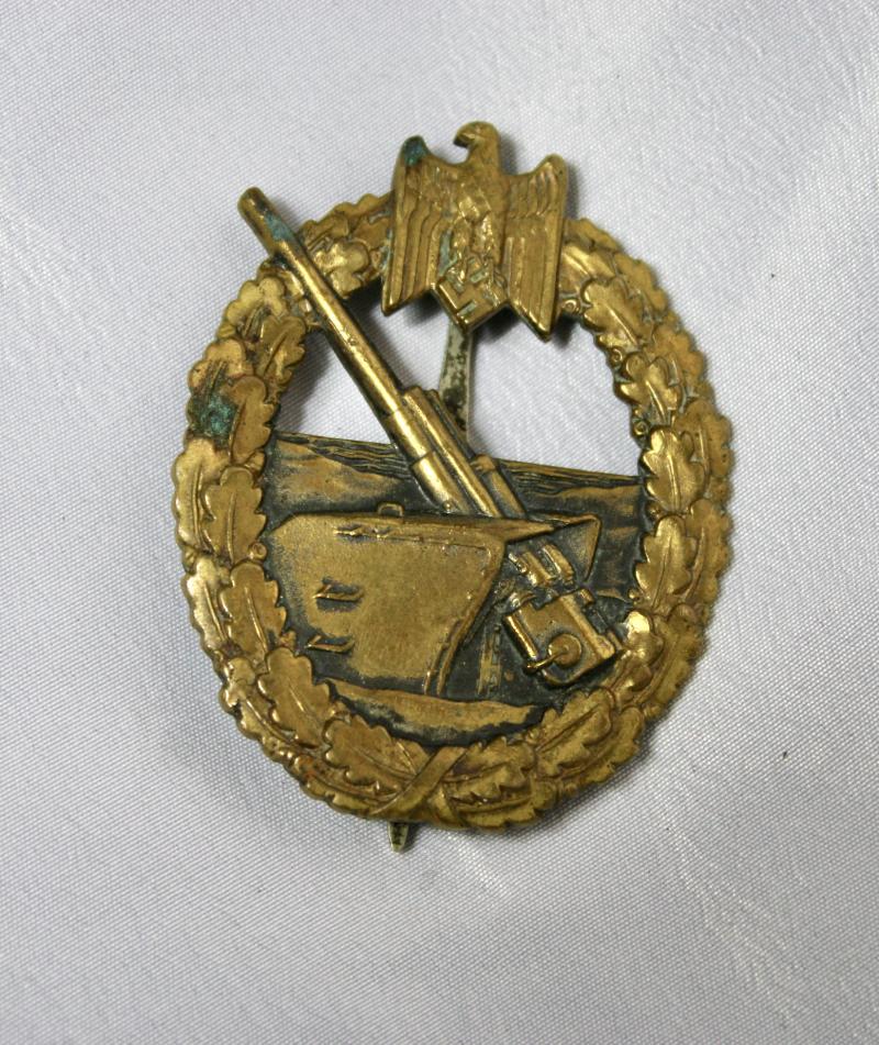 Kriegsmarine Artillery War Badge