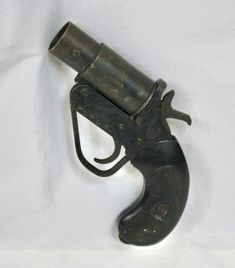 Deactivated British Molins No2 MKV Flare Pistol