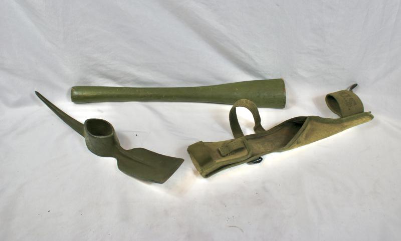 U.S. M1910 Pick-Matlock Entrenching Tool & Carrier
