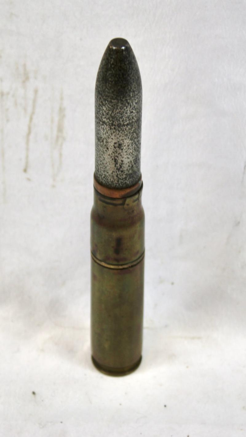 Inert British 20mm Cannon Round