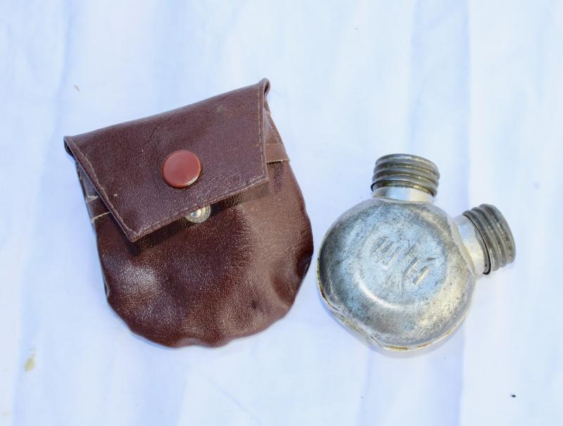 Russian/Soviet Mosin Nagant Oil Bottle & Pouch