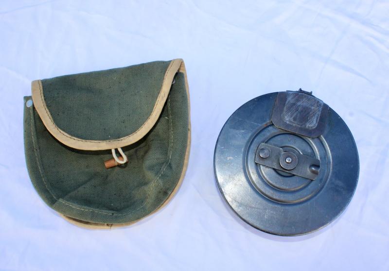 Russian/Soviet PPSH41 Drum Magazine & Pouch