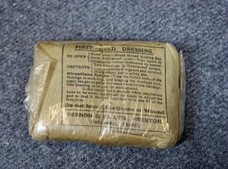 British Field Dressing February 1940