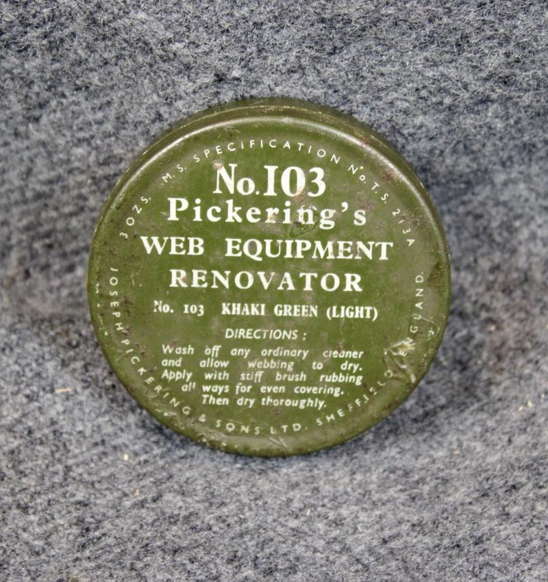 British Army No103 Tin of Blanco