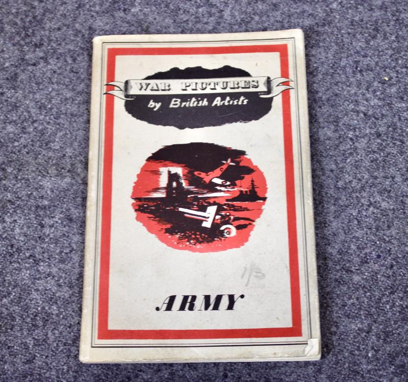 War Pictures by British Artists   ( Army 1942  Publication )
