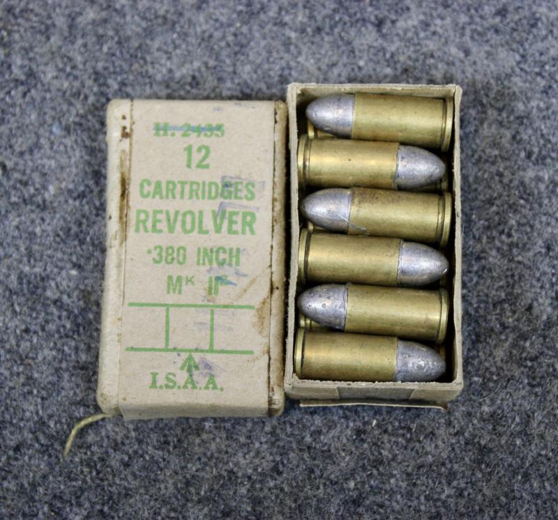 British/US Inert Boxed .38 Rounds