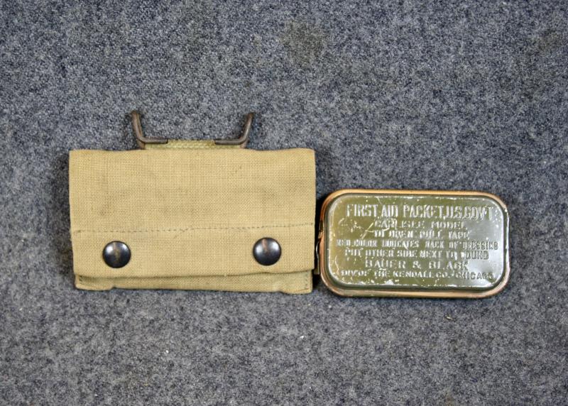 U.S. M1910 Field Dress Pouch & Carlisle Field Dressing
