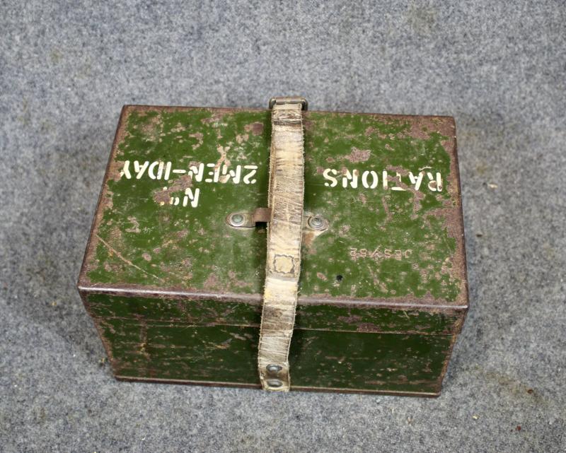 British Armed Vehicle Rations Box