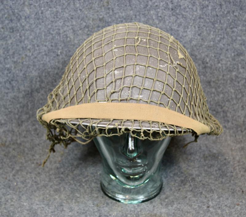 British MKIII Helmet & Camouflage Netting