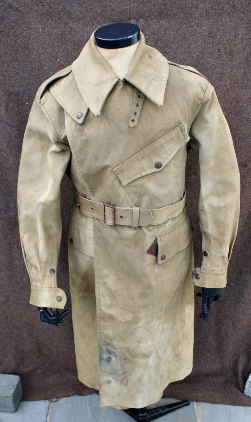 British Despatch Riders Rubberised Coat