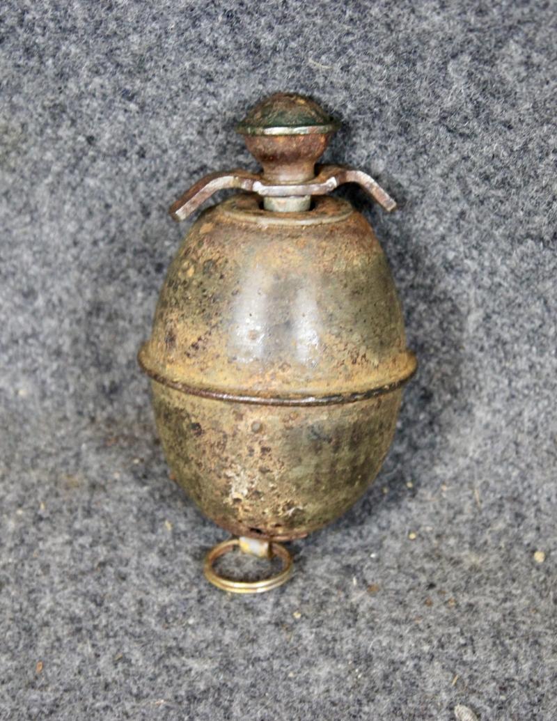 Inert German M1939 Egg Grenade