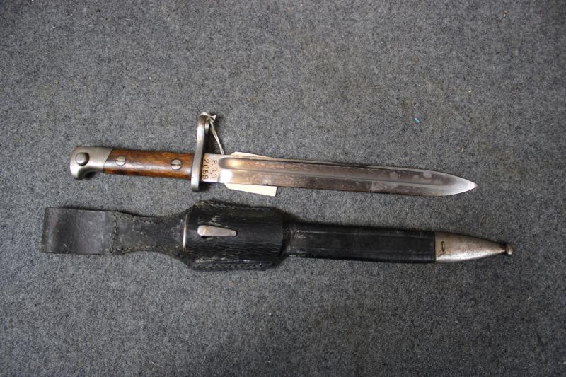 Spanish M1923 Bayonet & Frog