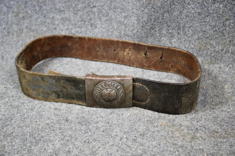 German Army Steel Buckle & Belt
