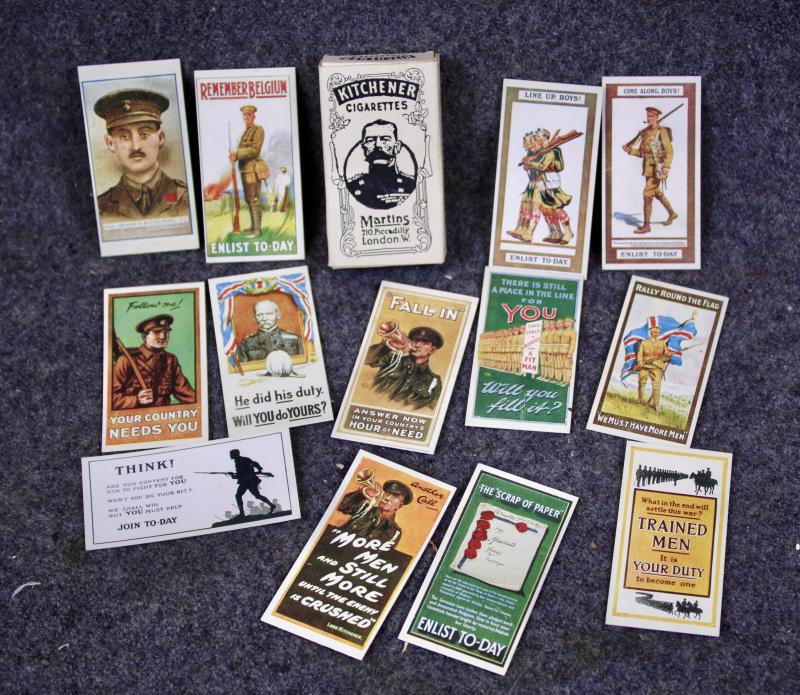 Reproduction Kitcheners Cigarette Cards