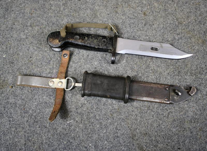 East German AKM Type 1 Bayonet