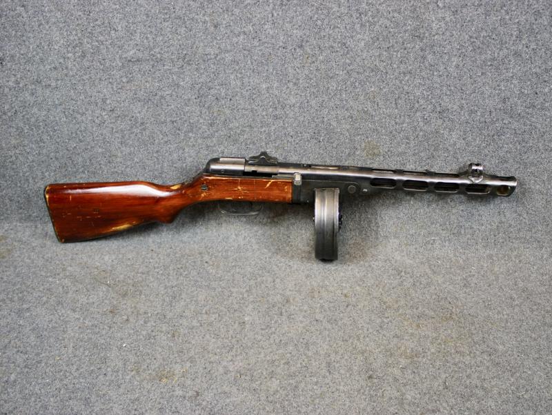 Russian/Soviet PPSH41 SMG.  ( Pre-EU/UK Deactivation )