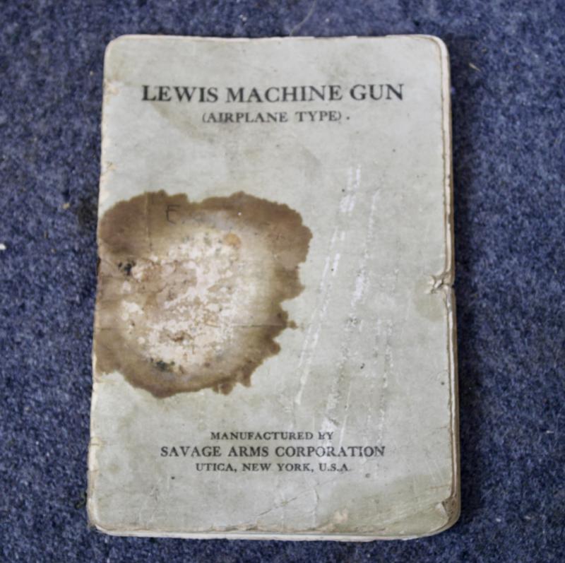 U.S. Lewis Machine Gun Aircraft Manual