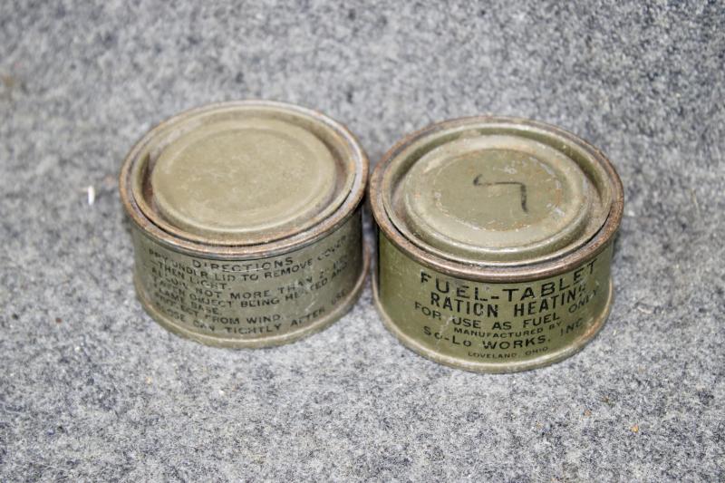 U.S. Army  Fuel Tablets