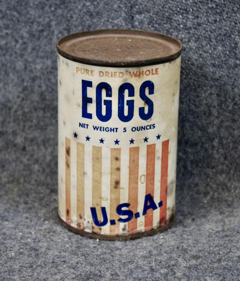 U.S. Dried Powder Eggs Tin