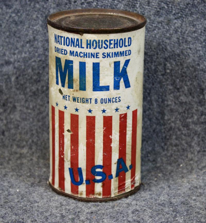 U.S. Dried Milk Tin