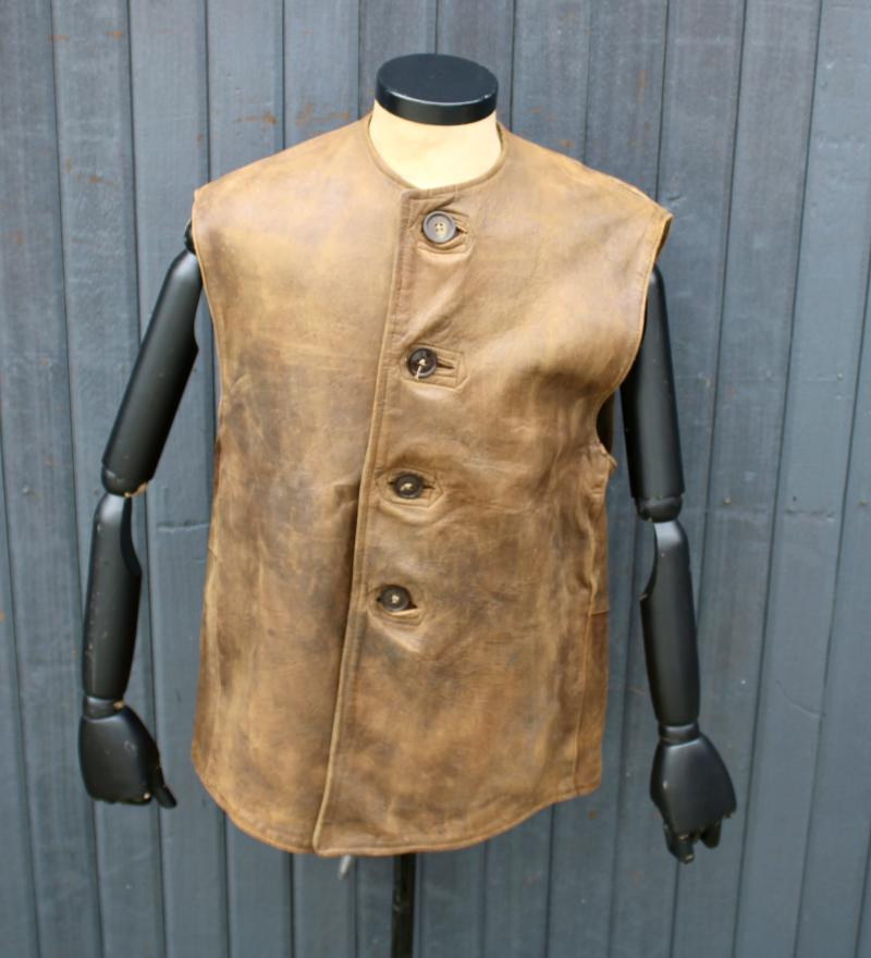British Army Leather Jerkin