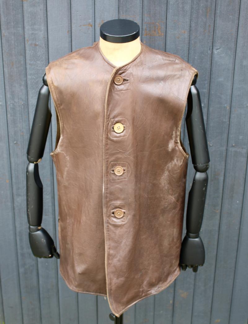 British Army Leather Jerkin