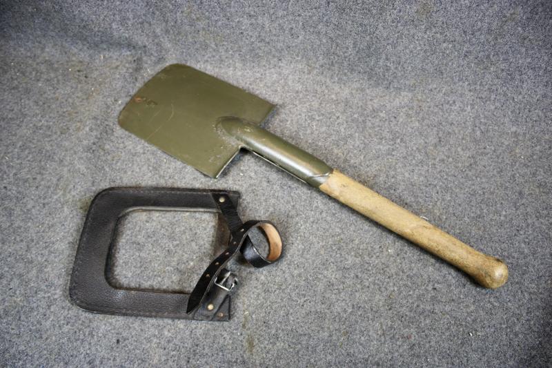 East German NVA Entrenching Tool & Carrier