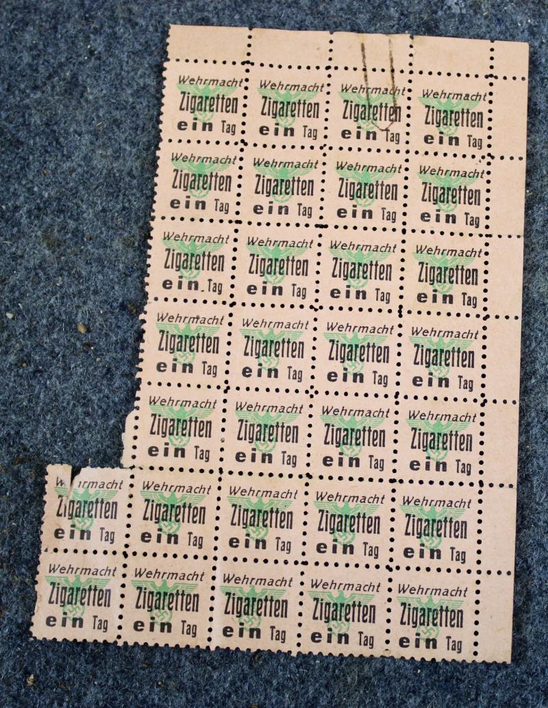 Wehrmacht Cigarette Tokens