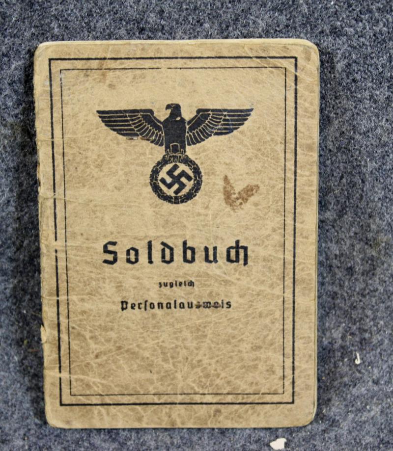 German Army Soldbuch Number 5155